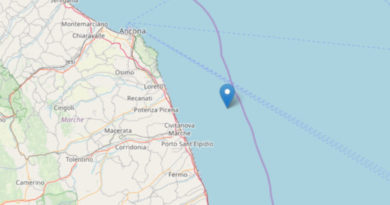 Scossa di magnitudo 3.3 in mare Porto Sant’Elpidio